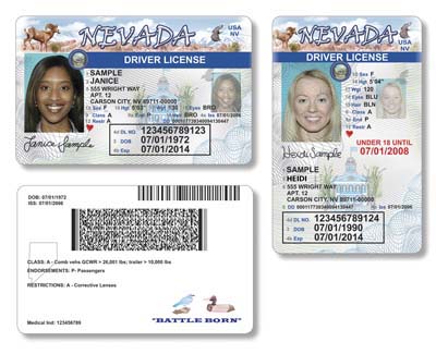 Nv Drivers License